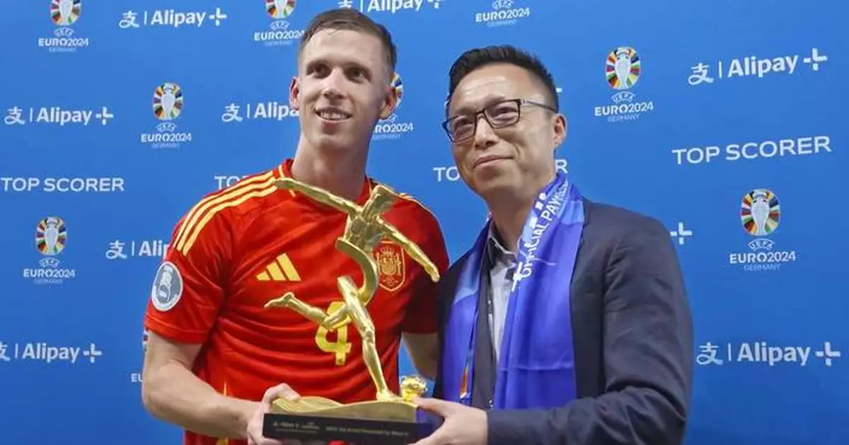 Six Players Including Spain’s Dani Olmo Share Alipay+ Top Scorer Honors at UEFA EURO 2024™