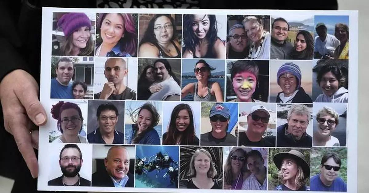 Judge hears arguments for restitution to families of 34 people killed in 2019 scuba boat fire