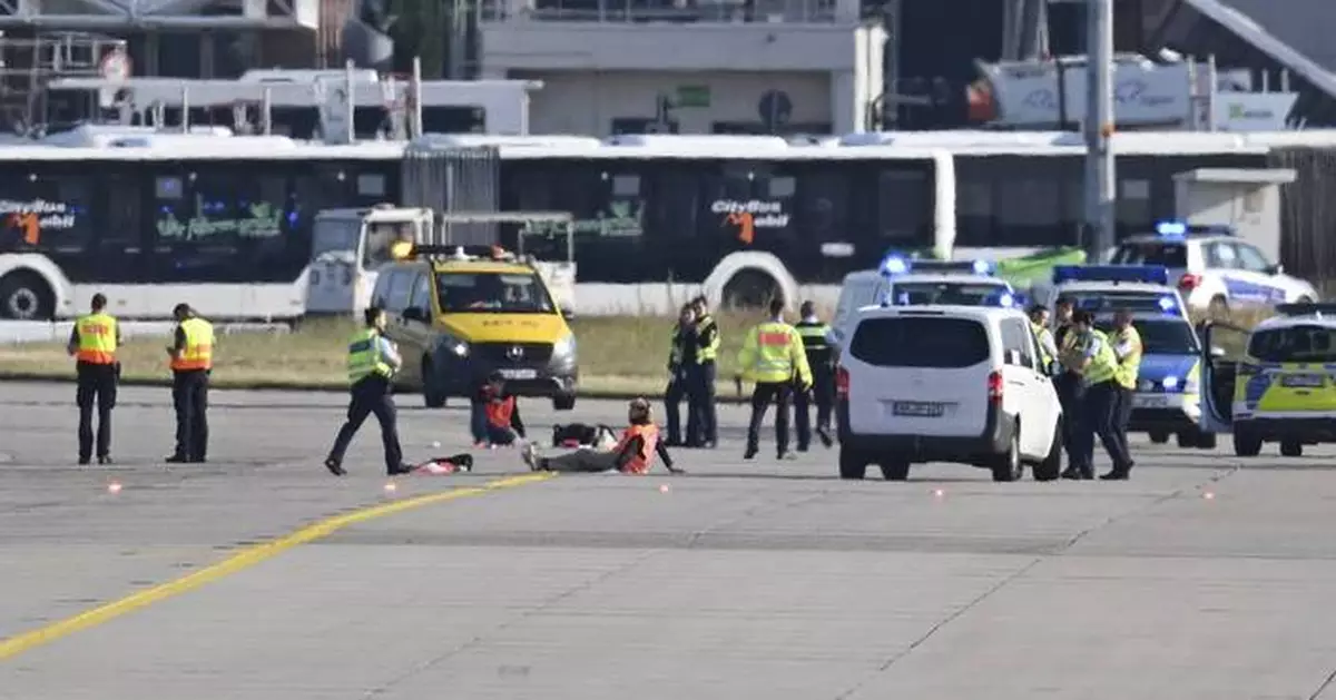 270 flights canceled in Frankfurt as environmental activists target airports across Europe