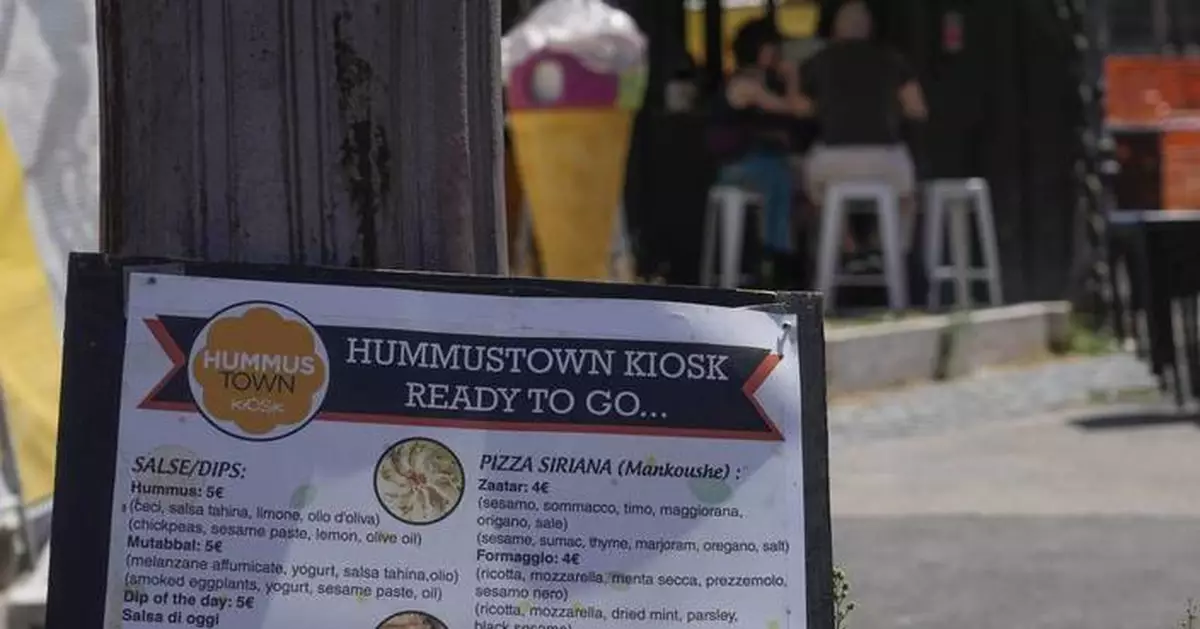 How two Syrians in Rome are using hummus to aid war refugees and help migrants integrate