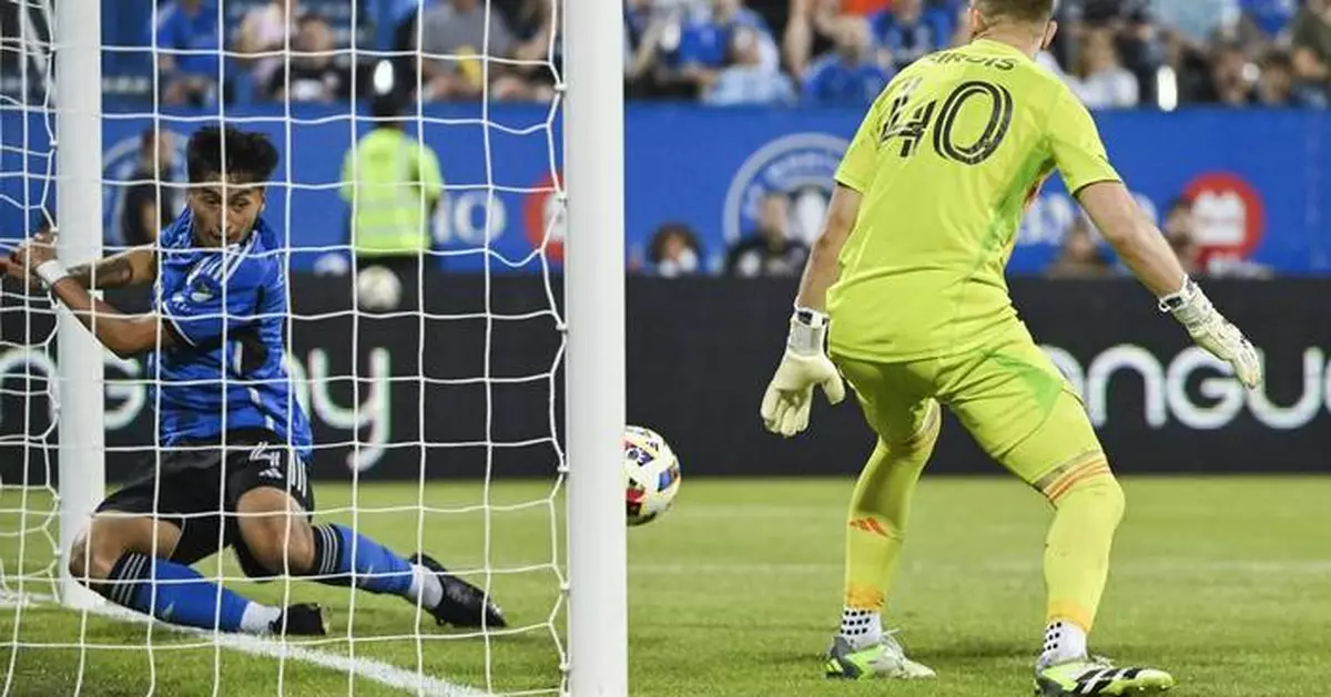 Matías Cóccaro's goal in the 79th helps Montreal to a 1-1 tie with Whitecaps