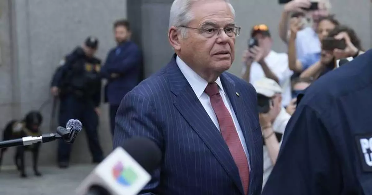 US Sen. Bob Menendez of New Jersey is resigning from office following his corruption conviction