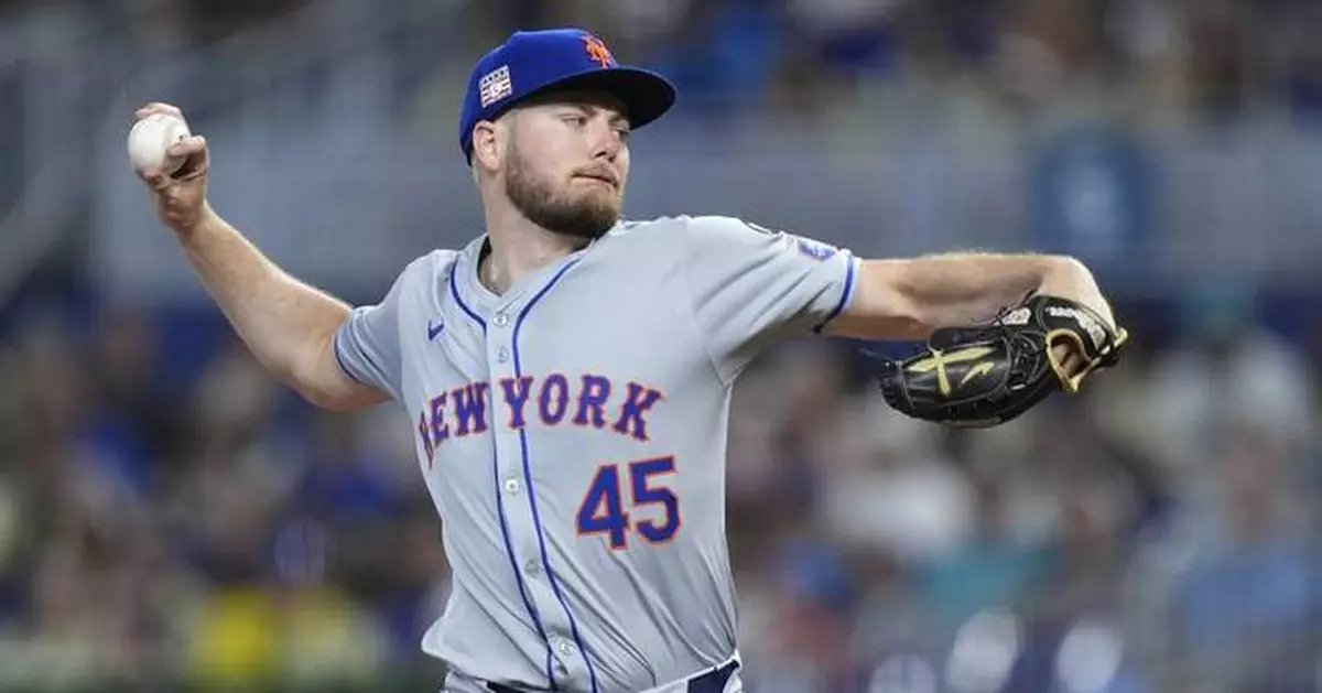 Mets put Scott on injured list with sprained elbow ligament; Senga set for season debut Friday