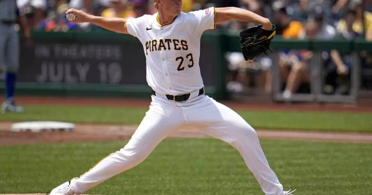 Keller pitches 8 innings for 10th win to lead Pirates over Mets 8-2, split of 4-game series