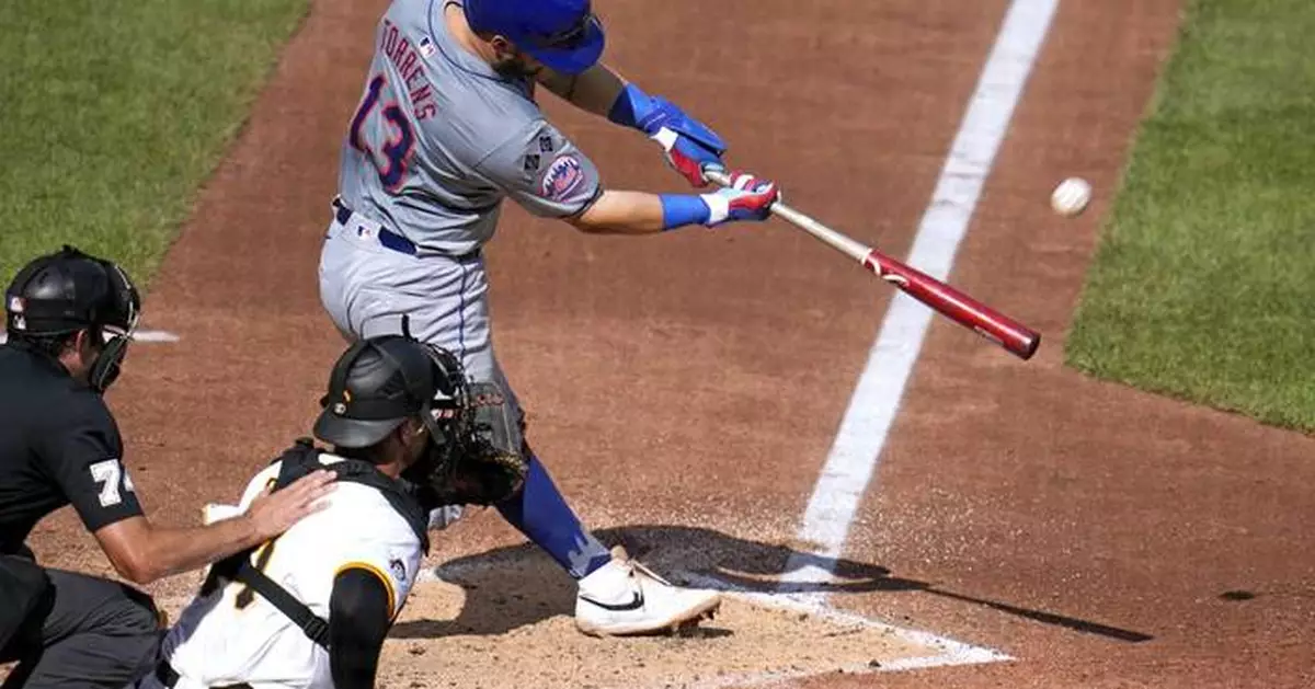 Diaz gets save in return from suspension, Torrens hits three-run double as Mets beat Pirates 5-2