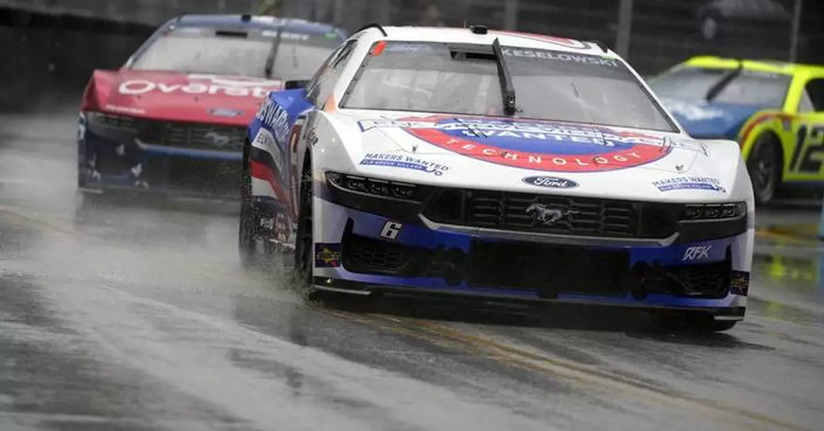 Bowman wraps up a spot in the NASCAR Cup Series playoffs with a win on a rainy Chicago street course