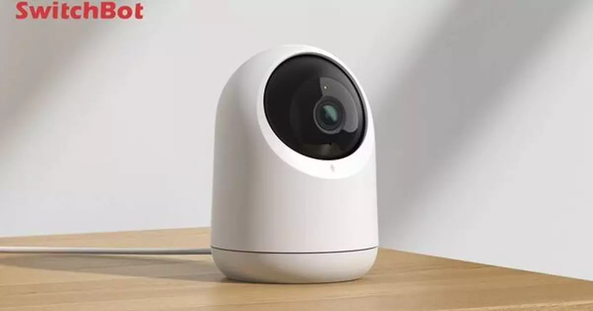 SwitchBot Launches Pan/Tilt Cam Plus 3K for Advanced Home Security