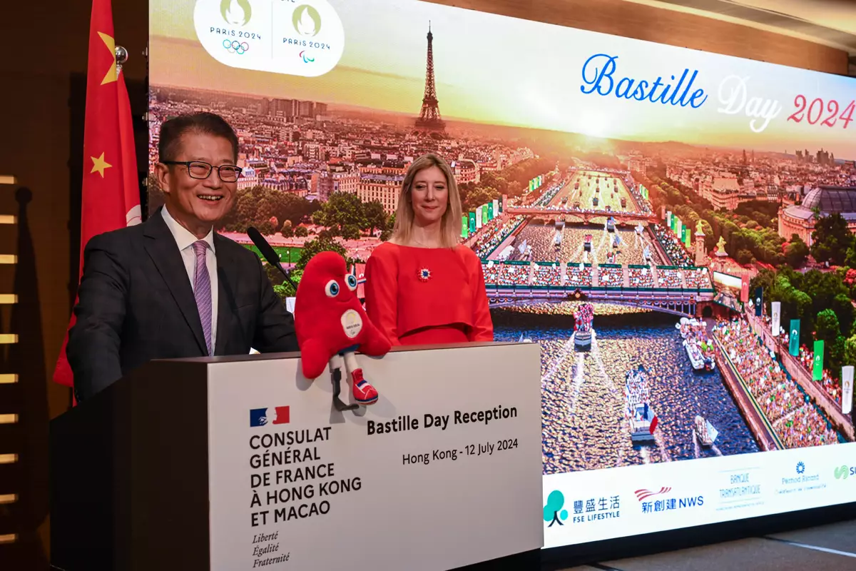 Speech by FS at reception in celebration of 2024 Bastille Day Source: HKSAR Government Press Releases