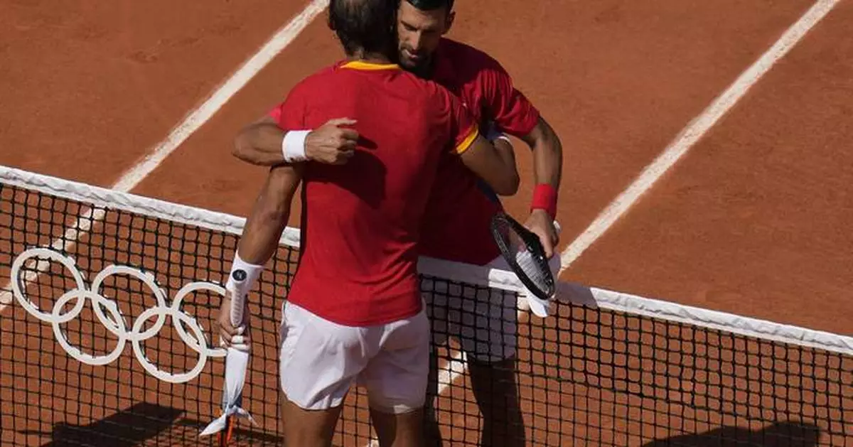 Novak Djokovic beats rival Rafael Nadal 6-1, 6-4 at the Paris Olympics in the second round