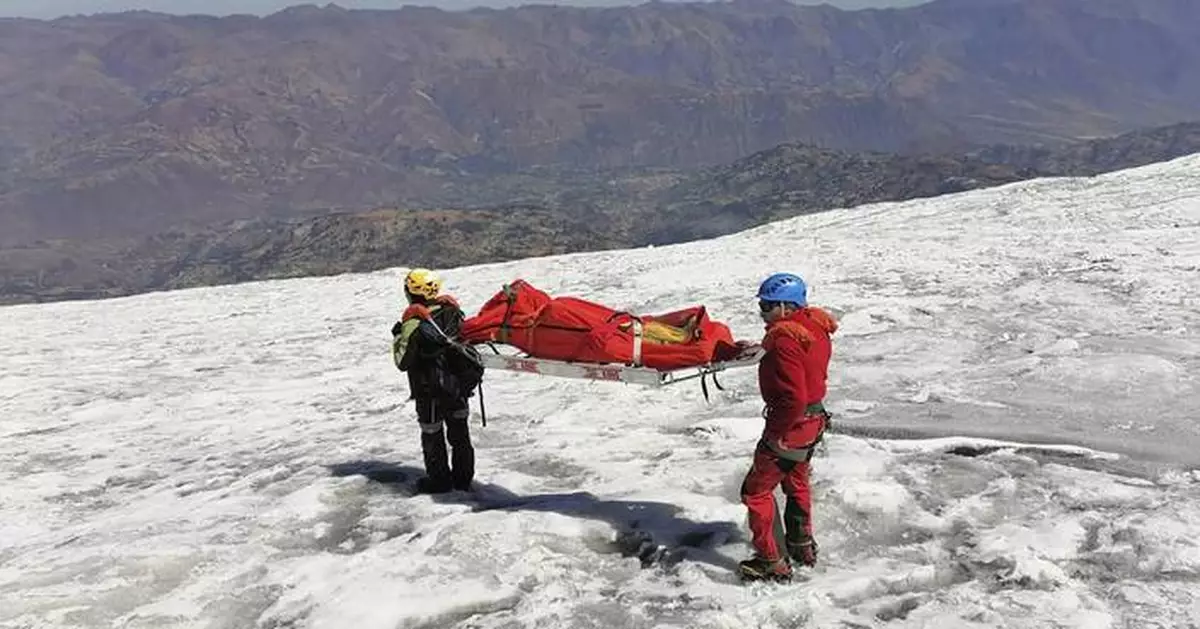 The body of an American climber buried by an avalanche 22 years ago in Peru is found in the ice