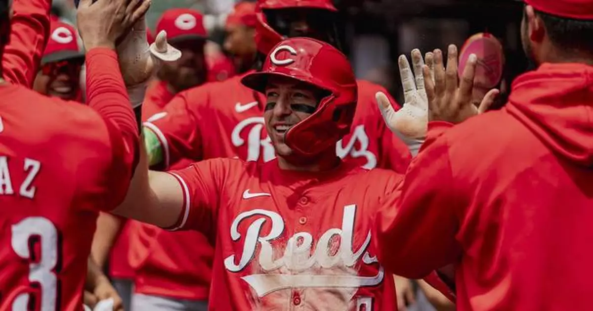 Steer drives in 3 with 3 hits as Reds beat Winans, Braves 9-4. 2nd game of doubleheader postponed