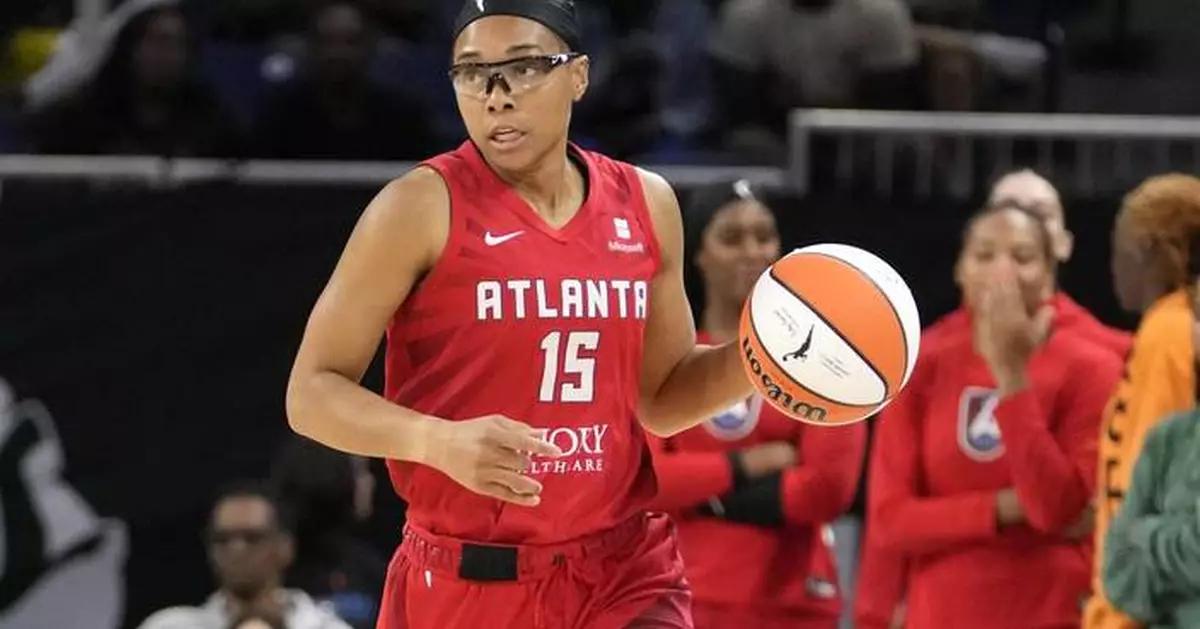 Atlanta's Allisha Gray 1st player to win both 3-point and skills competition at WNBA All-Star event