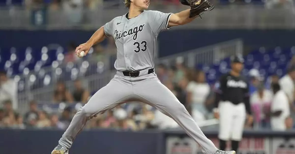 Rookie Drew Thorpe solid over 6 1/3 innings and White Sox beat Marlins 3-2