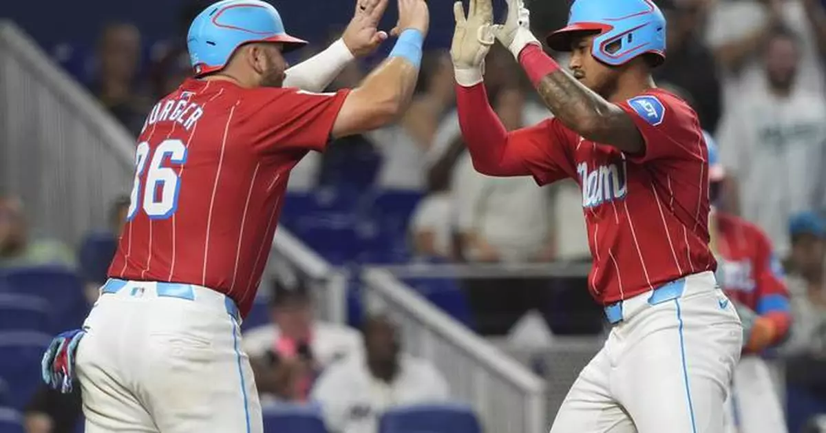 Dane Myers' 2-run homer in 7th inning lifts Marlins past White Sox in matchup of MLB's worst teams