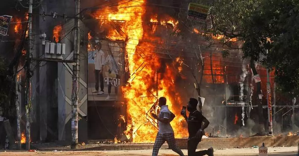 Bangladeshi PM Sheikh Hasina resigns as widening unrest sees protesters storm her official residence