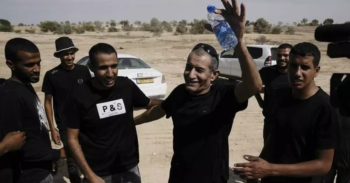 An Israeli freed from Gaza returns to a Bedouin village targeted for demolition