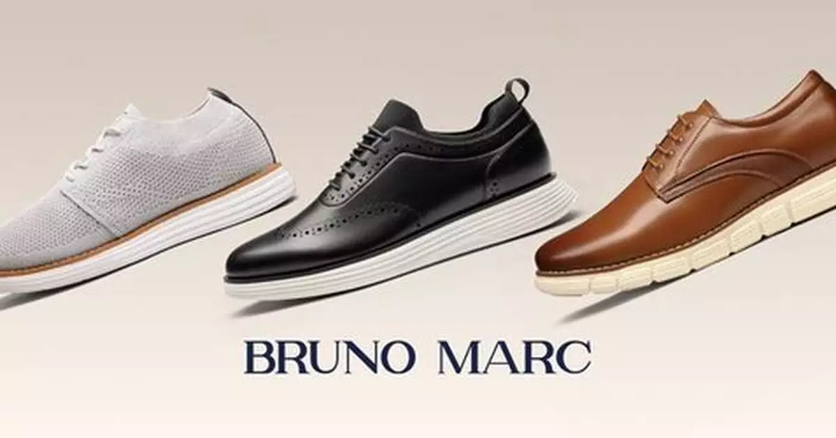 Bruno Marc Launches Flex Oxford Collection: Men's Oxfords Redefined with Classic Elegance and Sneaker Comfort