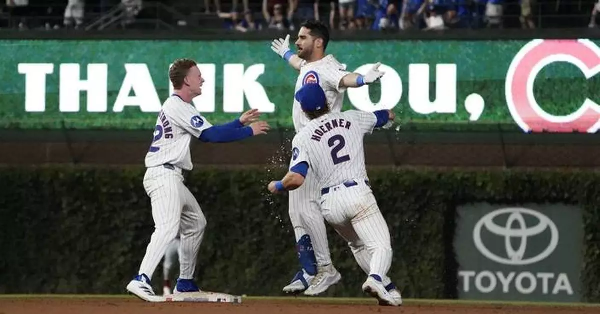 Cubs rally with 3 runs in 9th to top Cardinals 5-4