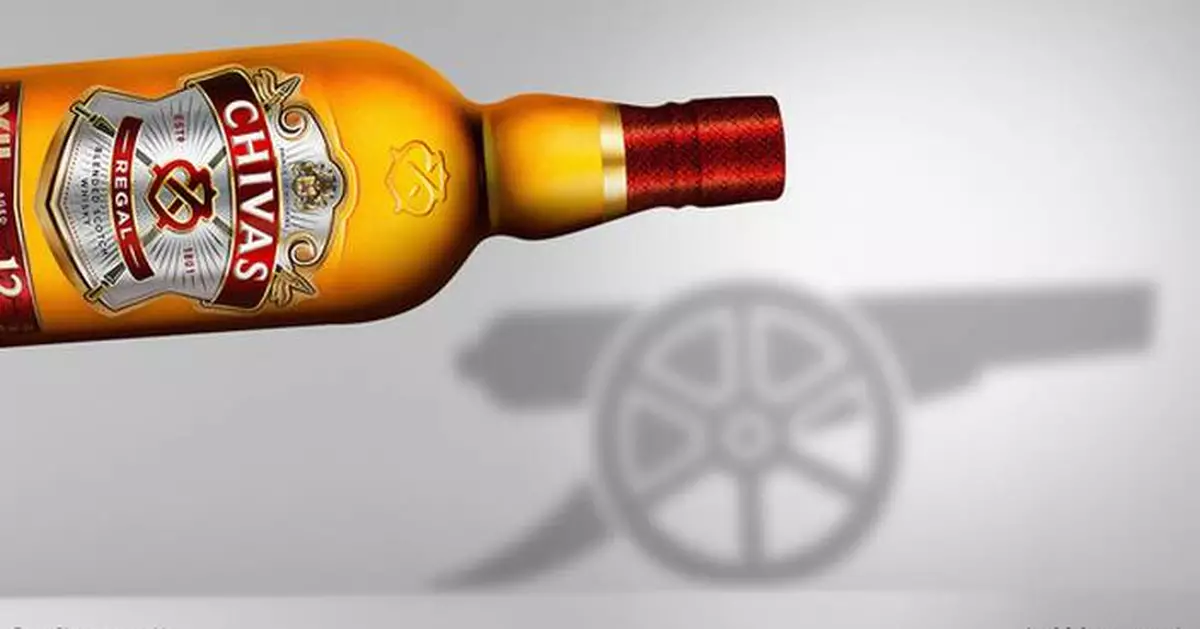 CHIVAS REGAL SCORES BIG WITH MULTI-YEAR GLOBAL ARSENAL PARTNERSHIP