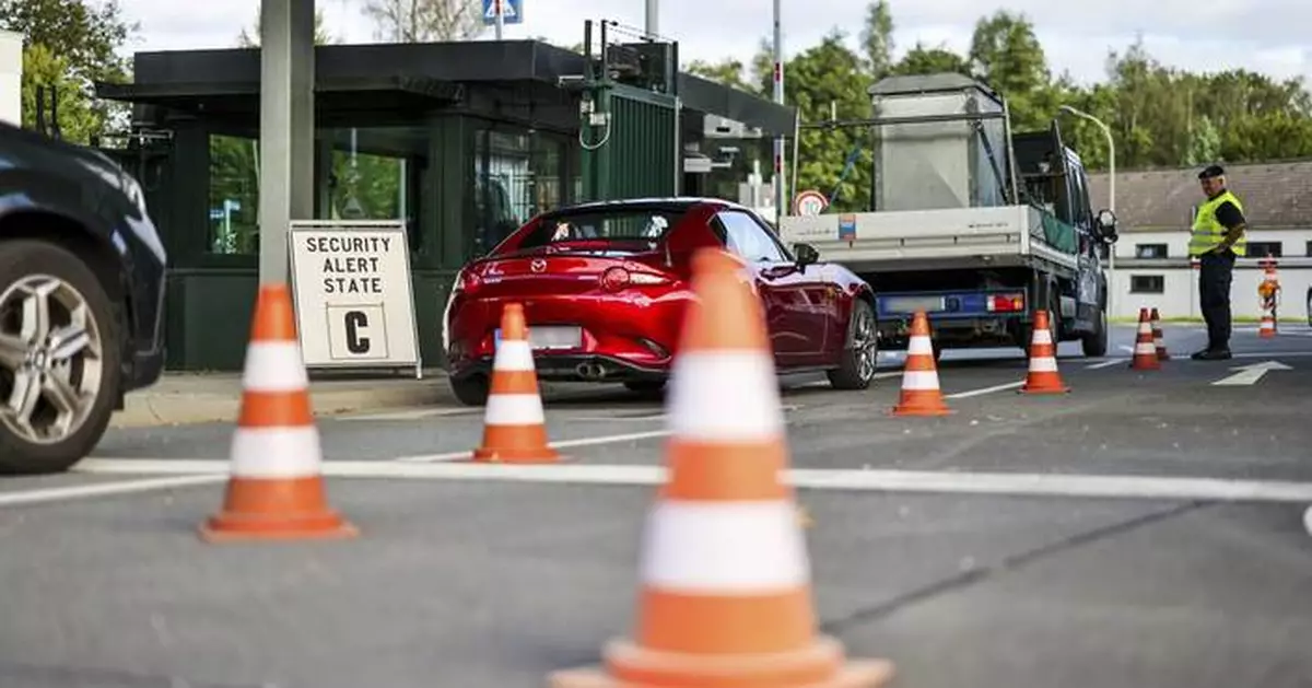 Security was stepped up temporarily at a NATO air base in Germany because of a 'potential threat'