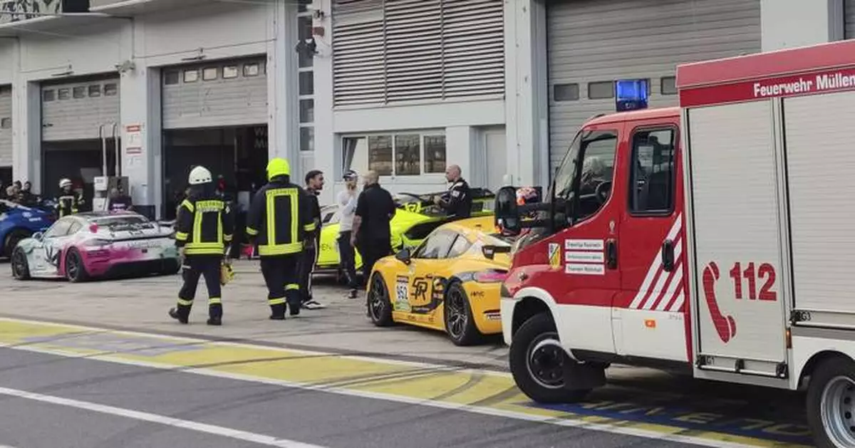 22 injured during explosion in paddock area at Germany's Nuerburgring auto racing track