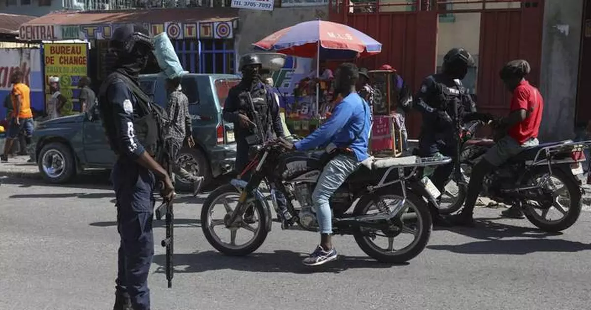 Haitian and Kenyan police try to oust gangs from a rough part of Haiti's capital