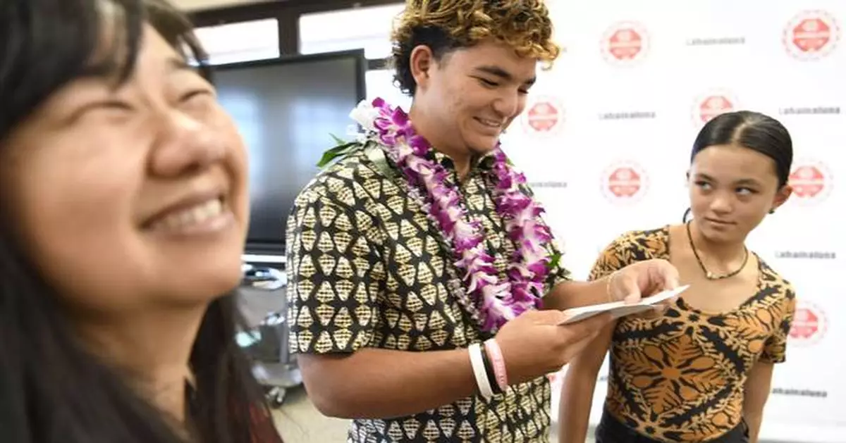 Scholarships help Lahaina graduates afford to attend college outside Hawaii a year after wildfire