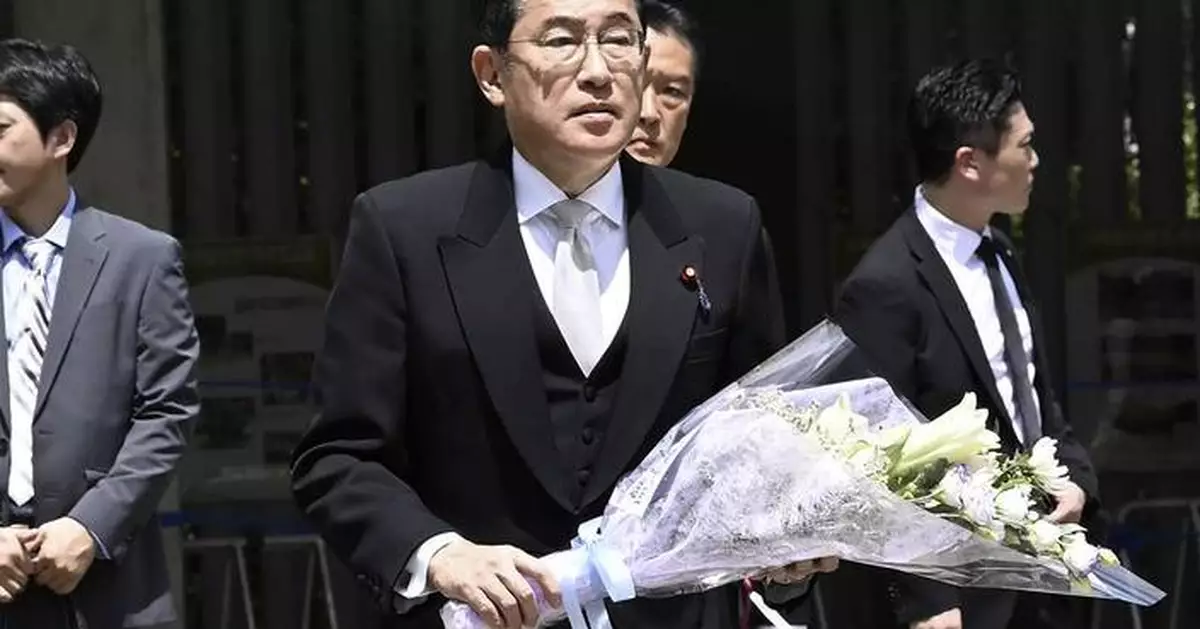 Kishida vows to push rules-based order as Japan's defense chief visits Yasukuni 79 years after WWII