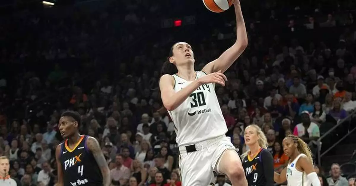 Breanna Stewart scores 21 points, Liberty pull away for 84-70 win over Mercury