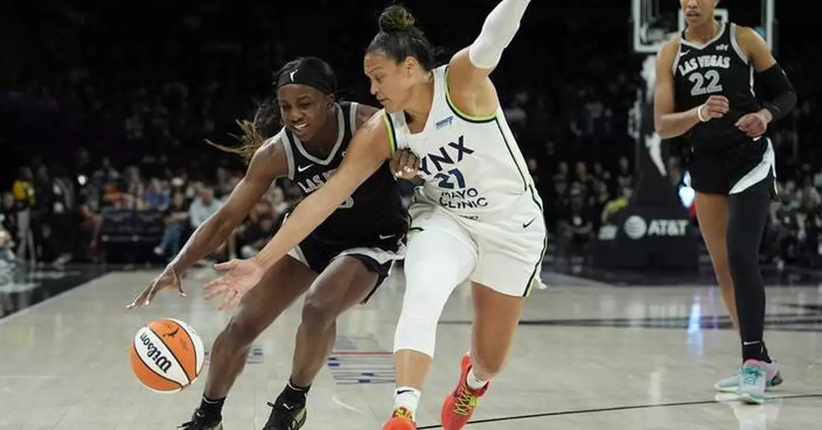 Napheesa Collier scores 23, Courtney Williams 22 to lead Lynx to 98-87 win over Aces