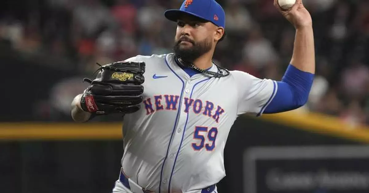 Sean Manaea strikes out 11 and Mets stop the Diamondbacks' win streak at 6 with an 8-3 victory