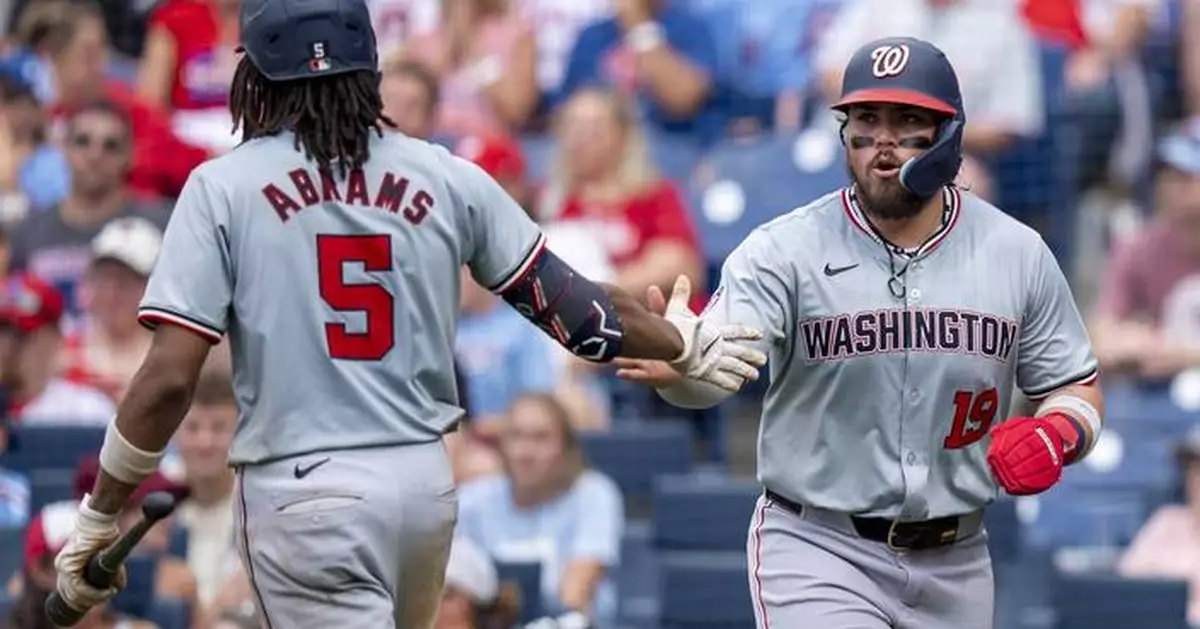 Ruiz, Call and Wood go deep as the Nationals snap 4-game skid with 6-4 win over Phillies