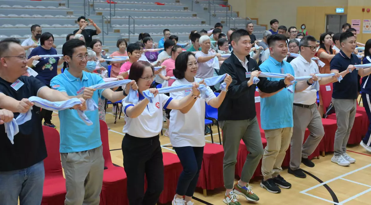 CE takes part in Sport For All Day 2024 to encourage public to exercise (with photos/video) Source: HKSAR Government Press Releases
