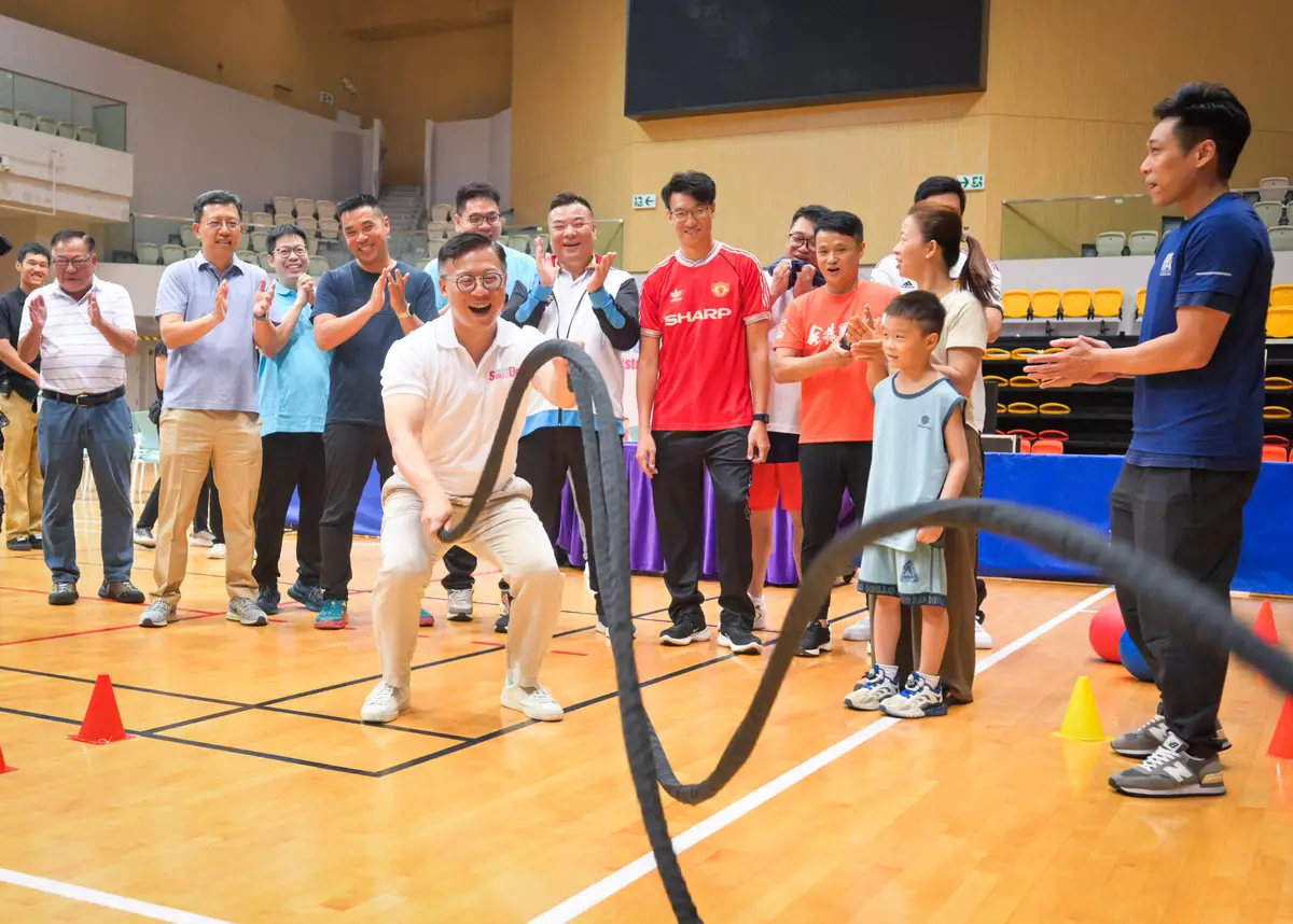 CE takes part in Sport For All Day 2024 to encourage public to exercise (with photos/video) Source: HKSAR Government Press Releases