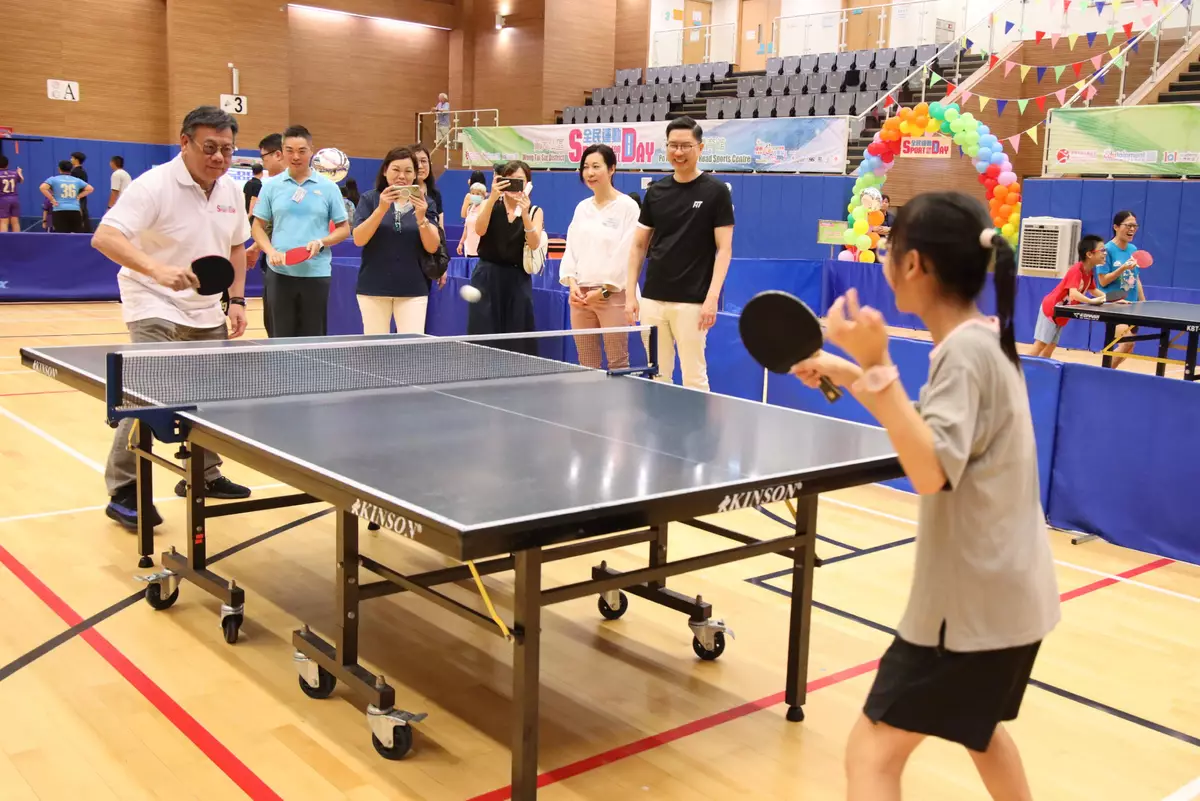 CE takes part in Sport For All Day 2024 to encourage public to exercise (with photos/video) Source: HKSAR Government Press Releases