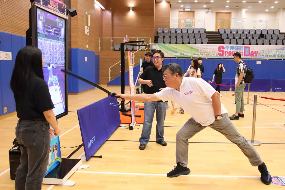 CE takes part in Sport For All Day 2024 to encourage public to exercise (with photos/video) Source: HKSAR Government Press Releases