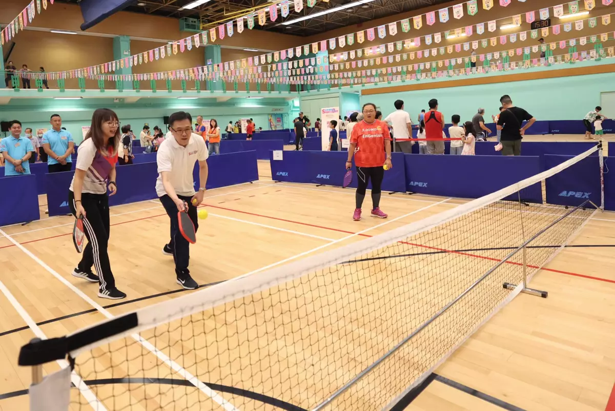 CE takes part in Sport For All Day 2024 to encourage public to exercise (with photos/video) Source: HKSAR Government Press Releases