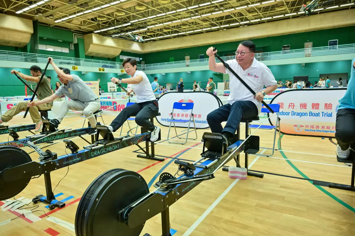 CE takes part in Sport For All Day 2024 to encourage public to exercise (with photos/video) Source: HKSAR Government Press Releases