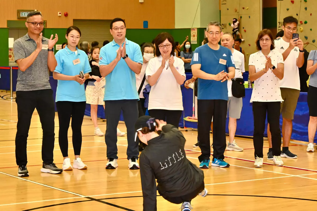 CE takes part in Sport For All Day 2024 to encourage public to exercise (with photos/video) Source: HKSAR Government Press Releases