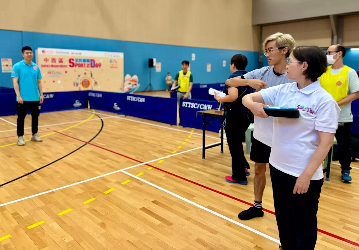 CE takes part in Sport For All Day 2024 to encourage public to exercise (with photos/video) Source: HKSAR Government Press Releases