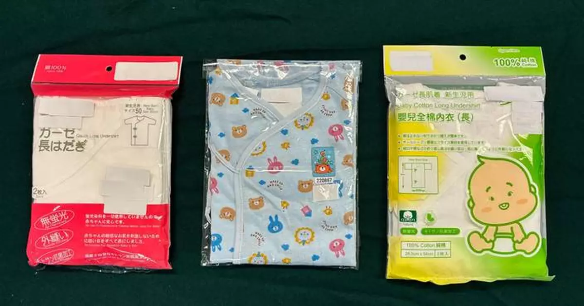 Hong Kong Customs Warns Parents About Unsafe Babywear Models Posing Strangulation Hazards