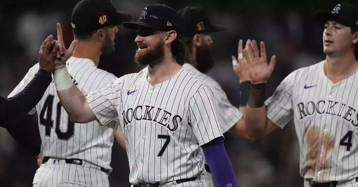 Brendan Rodgers, Charlie Blackmon homer to help Rockies beat Padres 7-3