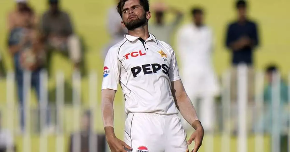 Pakistan drops Shaheen Shah Afridi for 2nd test against Bangladesh