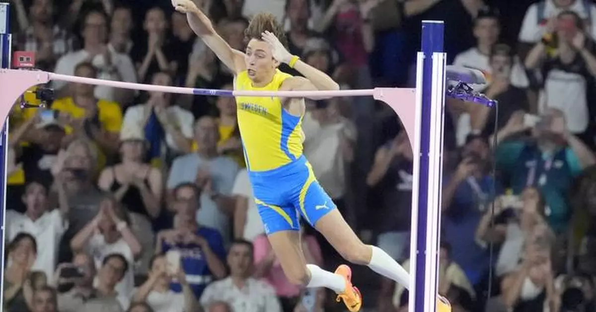 Armand "Mondo" Duplantis breaks pole vault world record in gold-medal performance at Olympics