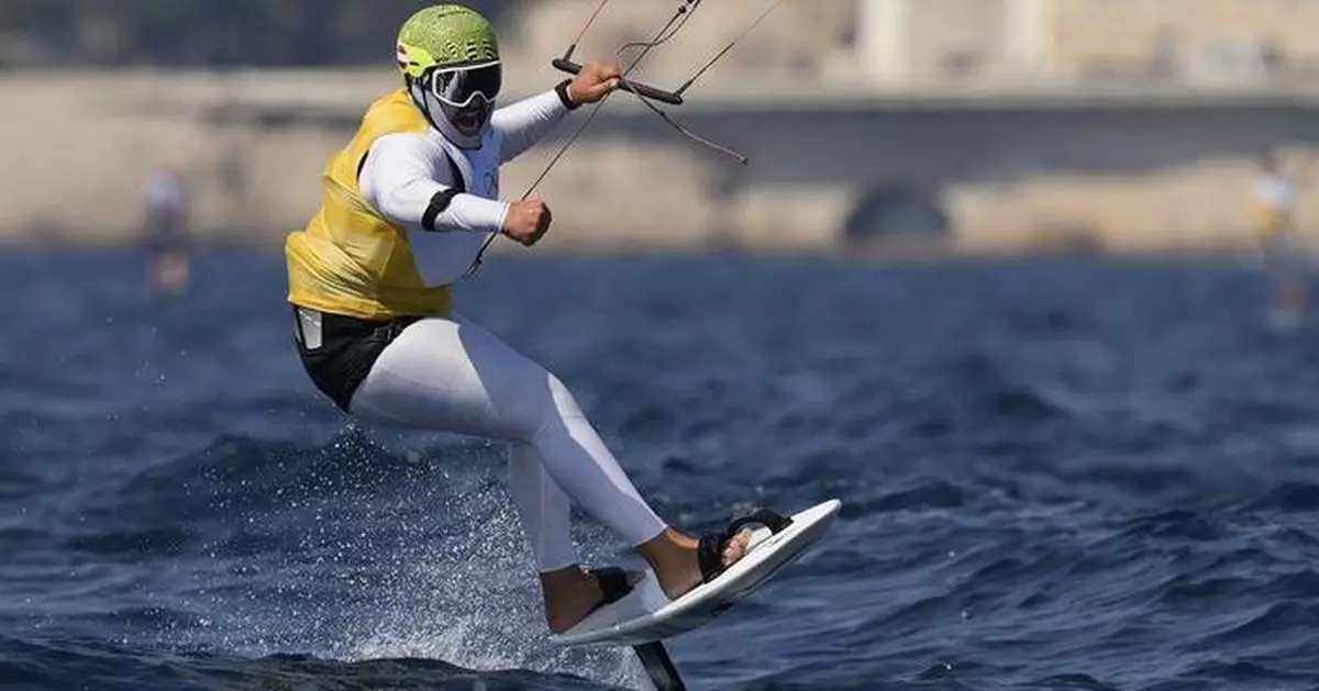 Austria's Valentin Bontus wins gold in men's kitesurfing to conclude Olympic sailing in Marseille