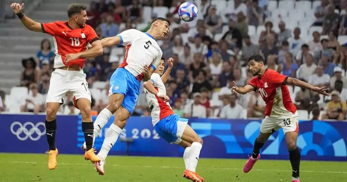 Egypt beats Paraguay on penalties to reach semifinals of men's soccer tournament at Olympics