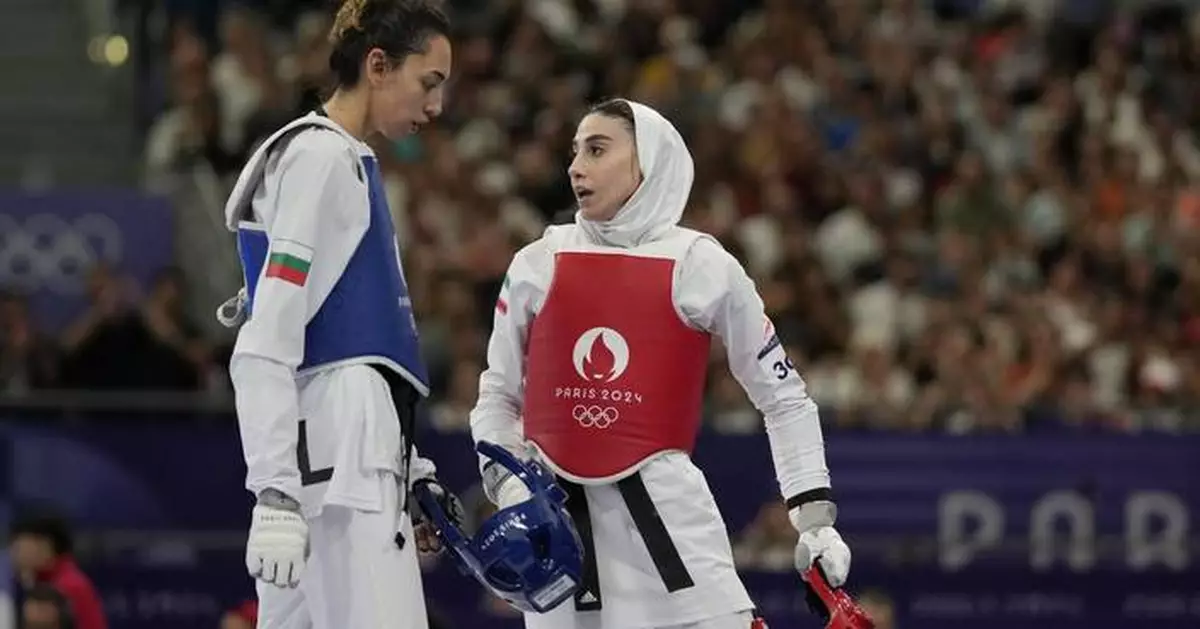 Iran defector loses to old friend and former taekwondo teammate at Paris Olympics