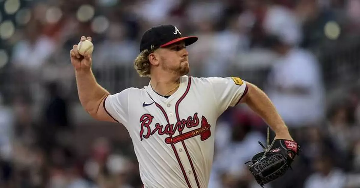 Rookie Spencer Schwellenbach retires 19 hitters in a row, Braves beat Phillies 3-2