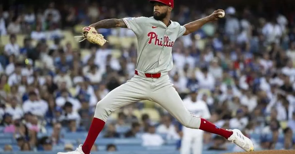 Sosa and Schwarber homer back-to-back after earthquake felt in Phillies' 6-2 win over Dodgers