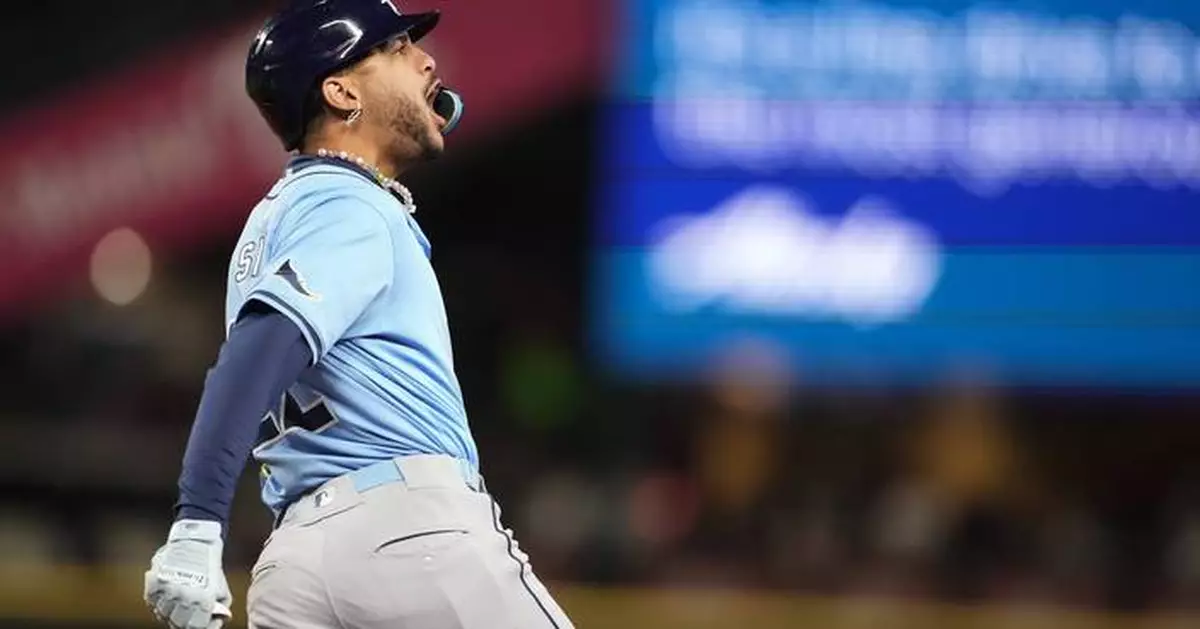 Siri's 2-run homer helps lift Rays to 3-2 win over Mariners